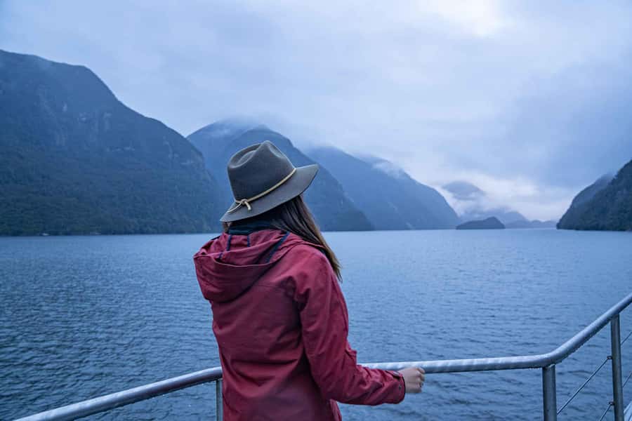 Manapouri: Doubtful Sound Overnight Cruise (2 Nights) - Kayak and Tendercraft at Anchor, Your Best Chance to Get Close