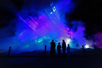 Mārama: Geyser Light Trail at Te Puia