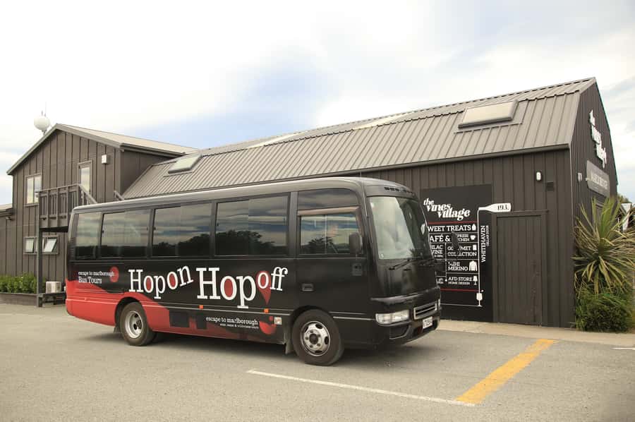 Marlborough: Hop-On Hop-Off Wine, Brewery, and Wonders Tour - Entering Marlborough by coach, hop-on hop-off style