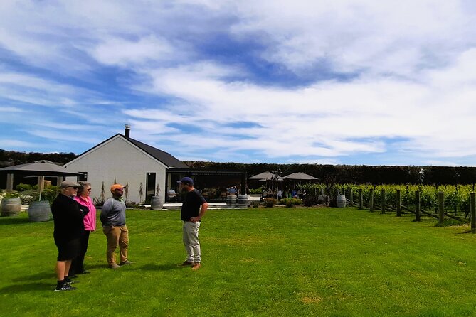 Martinborough Winery and Foodie Day Tour with vineyard lunch - Martinborough Brewery craft beer paddles with a choose-your-4 format