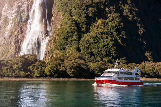 Milford Sound Coach & Cruise from Queenstown: Panoramic Views - The Milford Road Tunnel and Cleddau River Views
