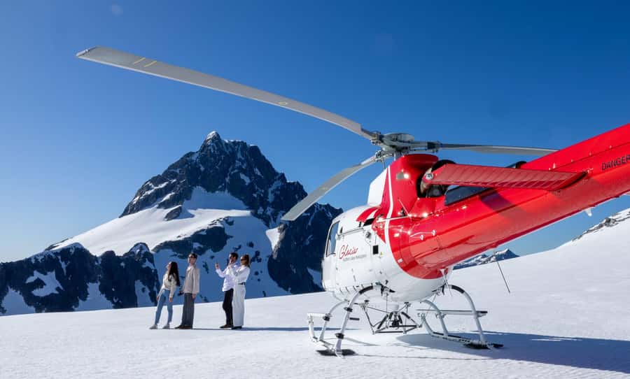 Milford Sound Extended Helicopter Flight & 3 Landings - Queenstown to Fiordland: the flight route is the point