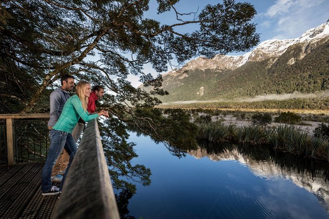 Milford Sound Premium Coach and Cruise with Lunch from Te Anau - Lake Gunn, the Milford Road tunnel, and the river drive feeling