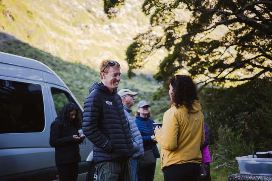 Milford Sound: Small-Group Tour from Te Anau - Morning Tea Stops That Turn Travel Time Into Break Time