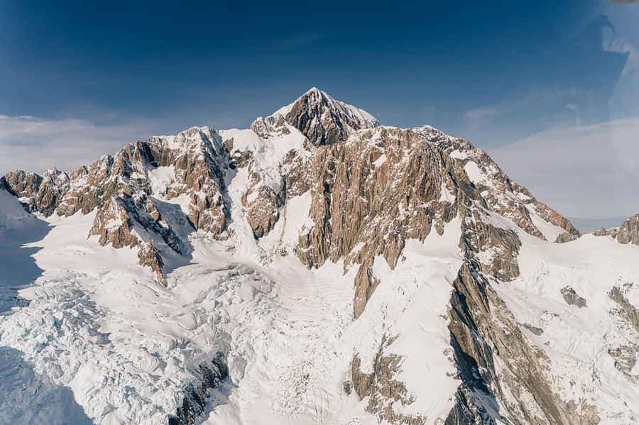 Mount Cook: Aoraki/Mt Cook & The Glaciers 55 Minute Flight - Crossing the Southern Alps to the West Coast Glaciers
