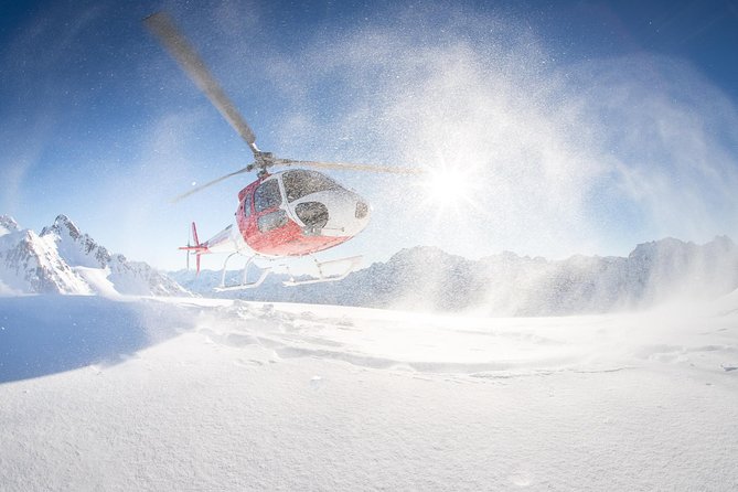 Mount Cook Spectacular Helicopter Flight from Franz Josef - Franz Josef and Fox Glacier, seen like an ice-geology class