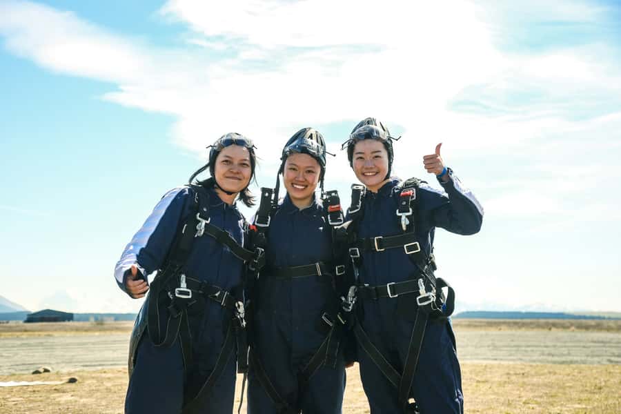 Mount Cook: Tandem Skydive Experience - The Safety Briefing And Gear Up (Yes, They Take It Seriously)