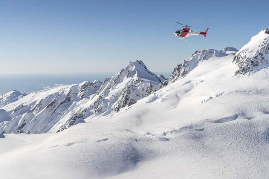 Mount Cook: Tasman Glacier and West Coast Helicopter Flight - The flight plan: Tasman Glacier Lake, Aoraki/Mount Cook, then across to the West Coast