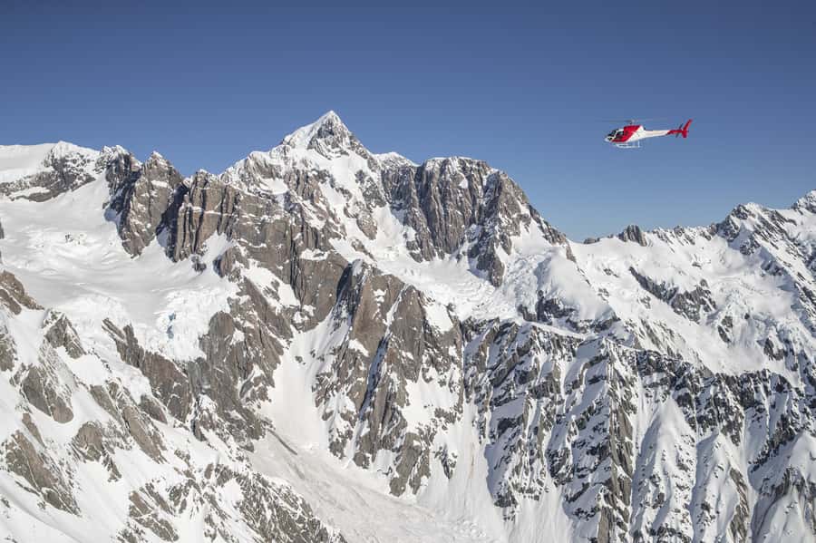 Mount Cook: Tasman Glacier Helicopter Flight - The 40-Minute Flight Route: Hochstetter Icefall First