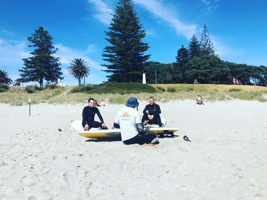 Mount Maunganui: Group Beginner Surf Lesson - Mount Maunganui Beach is made for first-timers