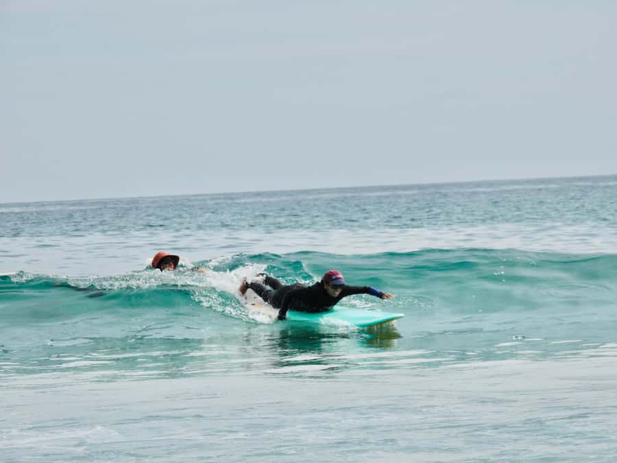 Mount Maunganui: Group Beginner Surf Lesson - What you actually learn: etiquette, paddling, and equipment basics