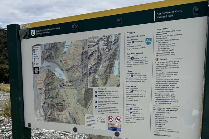 Mt. Cook Full Day Group Tour via Tekapo from Christchurch - Hooker Valley Track: short walk, big mountain payoff at Aoraki’s doorstep