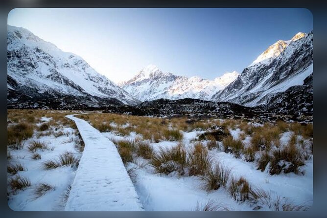 Mt. Cook Full Day Private Tour via Tekapo from Christchurch - Stop 4: Tasman Glacier stop, time for an easy glacier walk
