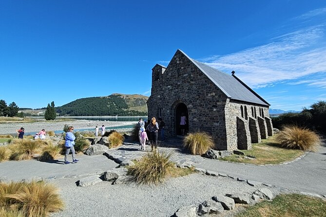 (MT) Mount Cook Day Tour From Christchurch - Lake Tekapo and the Church of the Good Shepherd