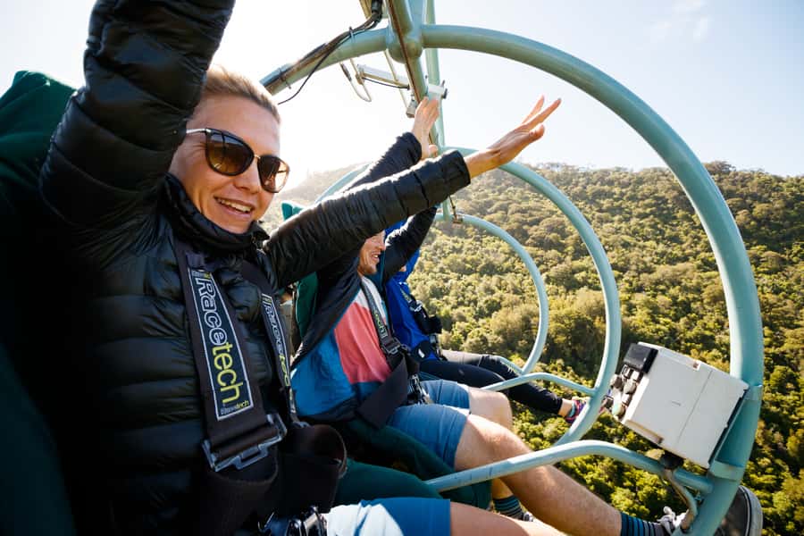 Nelson: Cable Bay Adventure Park Skywire Experience - Native forest and farmland views, plus why the commentary is worth it