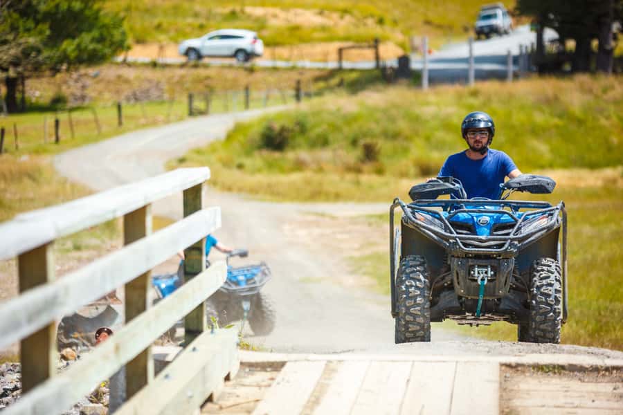 Nelson: Guided Quad Biking Tour Through Forest and Farmland - Cable Bay Adventure Park: where your ride actually begins