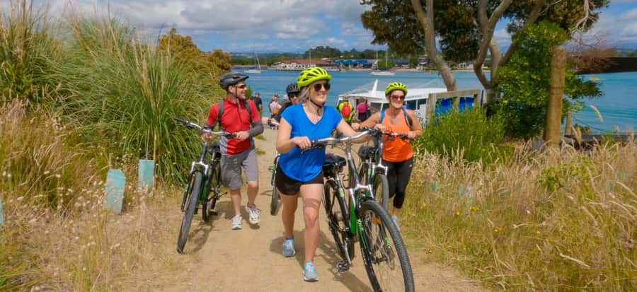 Nelson to Mapua: Full-Day Cycling Self-Guided Adventure - Rabbit Island: freshwater swim hole or warm sea dip
