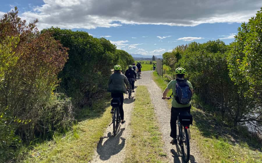 Nelson to Mapua: Full-Day Cycling Self-Guided Adventure - Mapua Ferry crossing and landing at Mapua Wharf