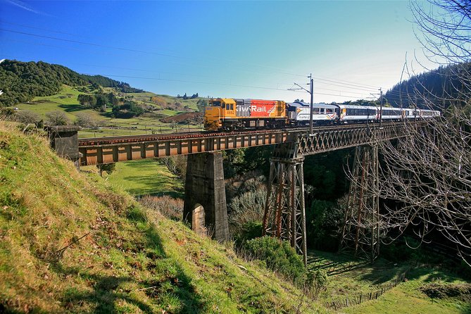 Northern Explorer Train Journey from Wellington to Auckland - Waikato region and Central Plateau: where the scenery can slow down