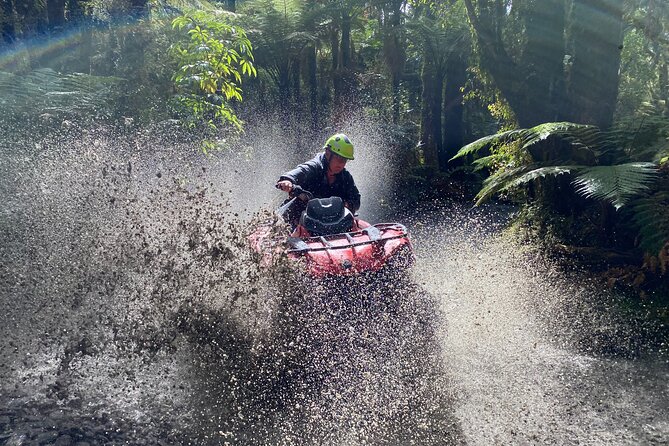 Off Road Quad Bike Adventure Tour in Franz Josef - Wet weather gear and gumboots, your best protection (and your real souvenir)