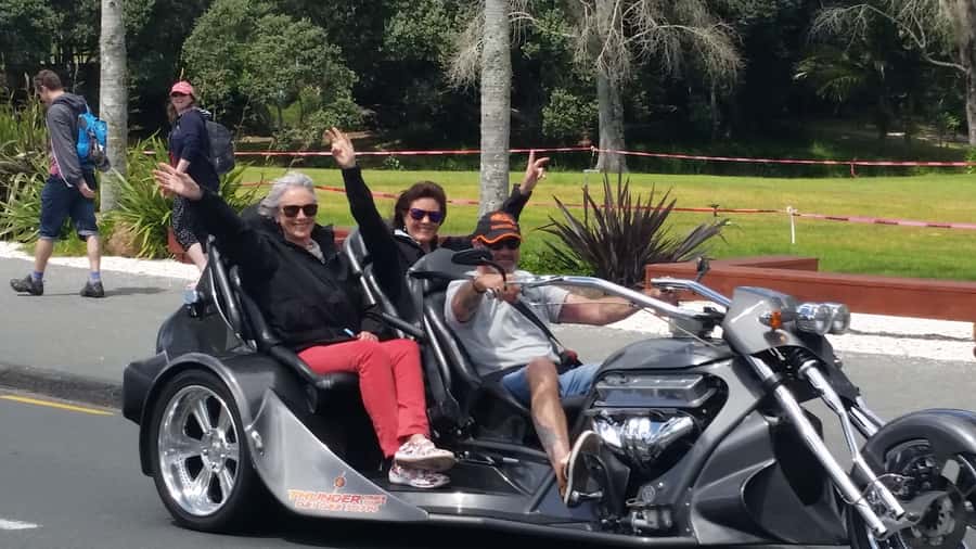 Paihia: Bay of Islands Trike Tour Experience - The Route That Matters, Haruru Falls, Waitangi Lookout, Opua