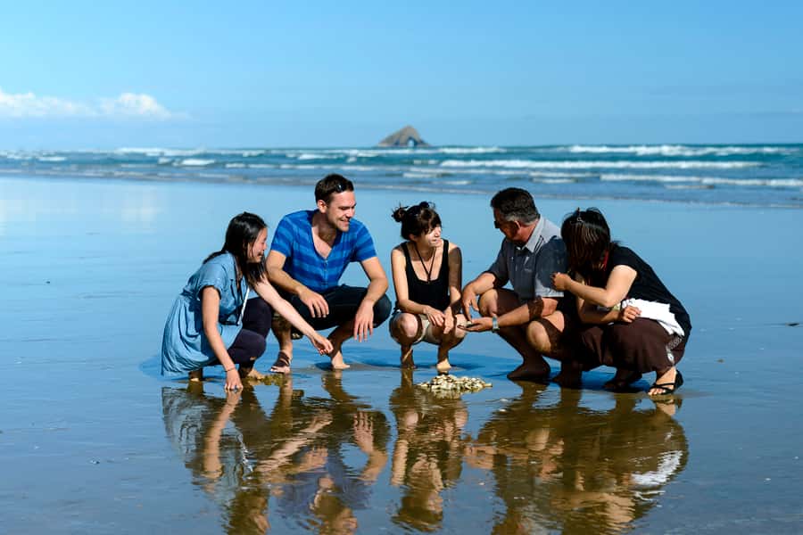 Paihia: Cape Reinga and Ninety Mile Beach Trip with Lunch - The guides make or break the bus time