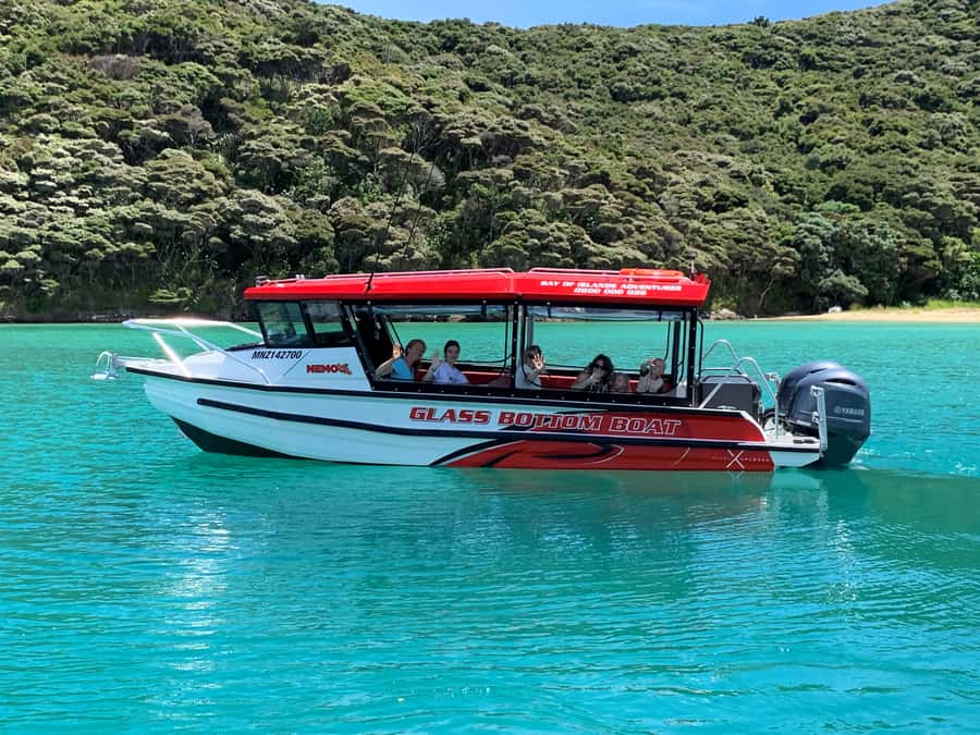 Paihia: Glass Bottom Boat Tour to the Hole in the Rock - Key moments on the Paihia Hole in the Rock glass bottom boat