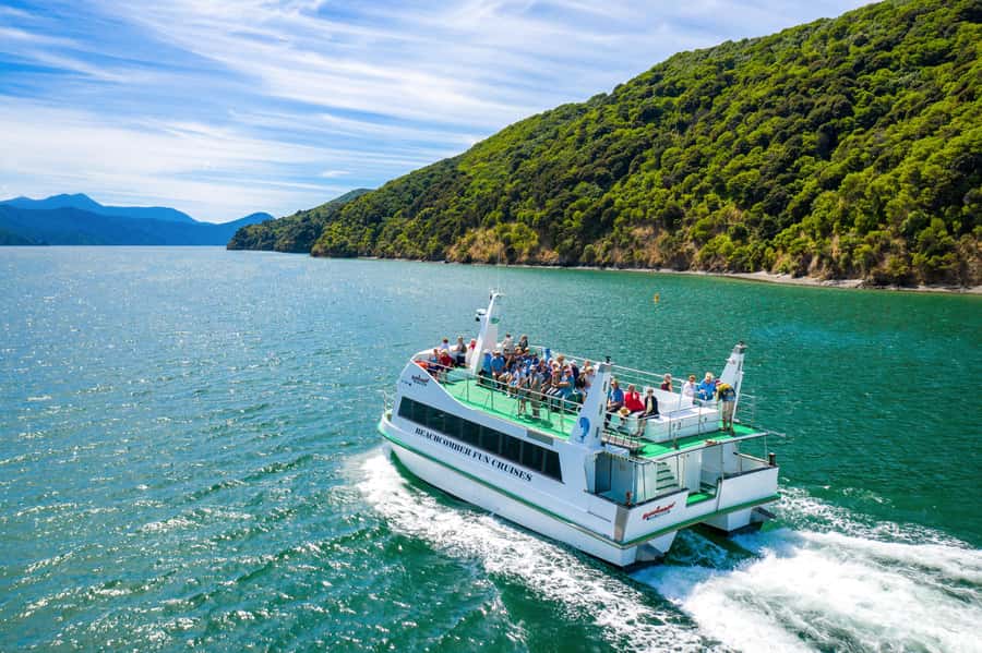 Picton Shore Excursion: Queen Charlotte Sounds Cruise - Queen Charlotte Sounds from Picton, without the long day