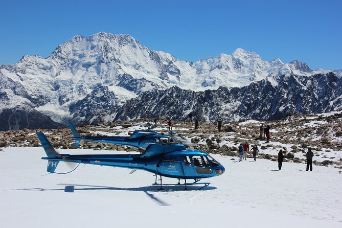 Private Flight: 3 Glaciers with Snow Landing - 45mins - Key highlights worth knowing