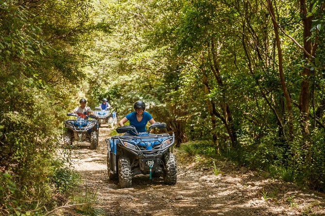 Quad Bike - Bayview Circuit - Safety briefing, practice track, and the 16 plus solo rule