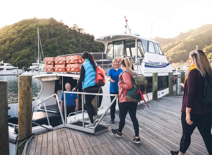 Queen Charlotte Sound Cruise with Lunch - The Grounds Break: Short Walks and Long Views