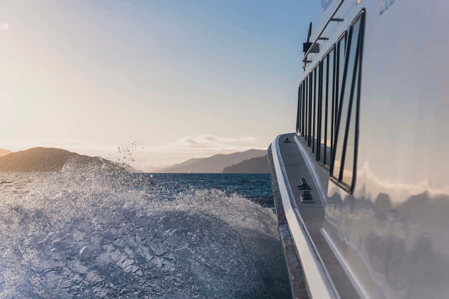 Queen Charlotte Sound Cruise with Lunch - Live English Commentary: Listen, Then Look