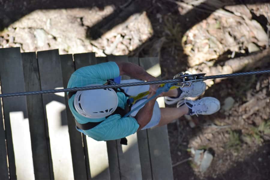 Queenstown: 1-Hour Zipline Tour with 2-Lines & 21-Meter Drop - The 21-meter drop: what it feels like and what controls the fear