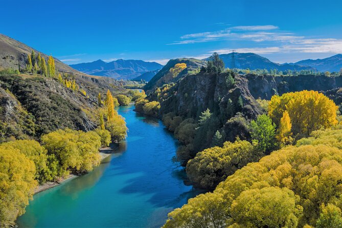 Queenstown Classic Wine Tour: 3 Winery Visits, Cave Tour & Cheese - Scenic drive moments, Kawarau Bridge bungy views, and river scenery