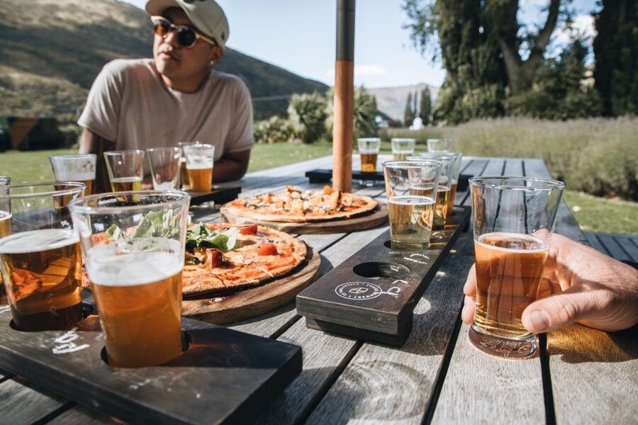 Queenstown: Craft Beer Brewery Tour with Lunch - Stop 2: lunch paired with beer, plus an interactive brewery tour