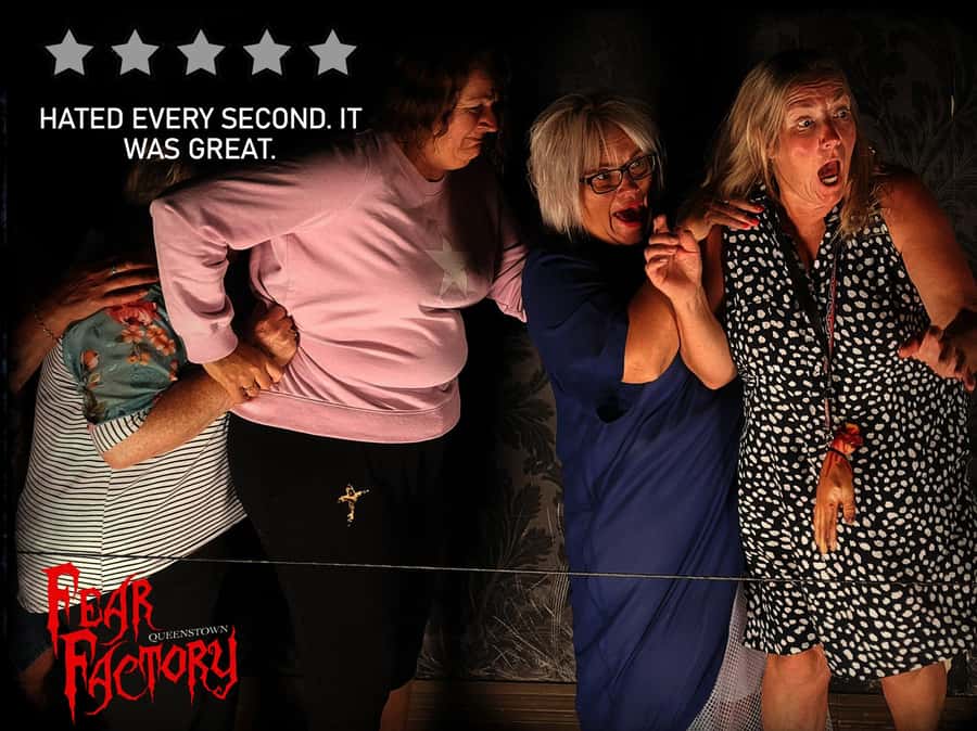 Queenstown: Fear Factory Haunted House Admission Ticket - What to wear: closed-toe shoes matter