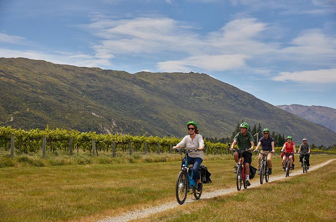 Queenstown Guided E-bike Wine Tour - Gibbston River Trail to Gibbston Valley Winery tasting