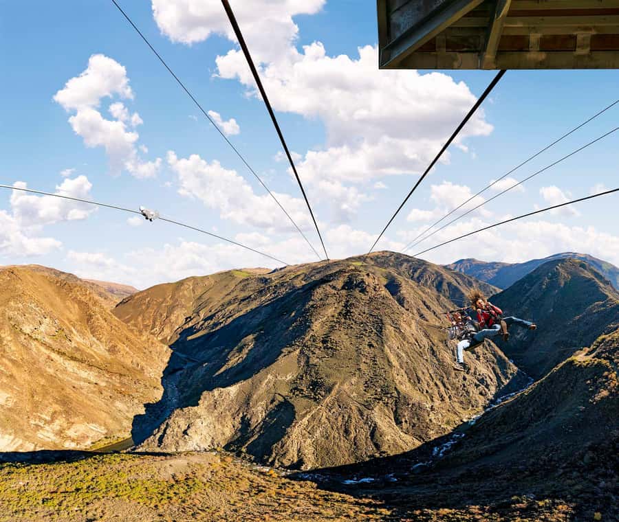 Queenstown: Nevis Canyon Swing - 70m Free-Fall! - The safety briefing: short, clear, and focused