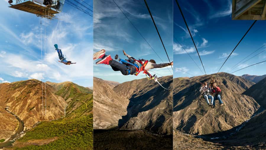 Queenstown: Nevis Thrillogy (Bungy, Swing, Catapult) - The 70m drop swing and 300m arc that often wins