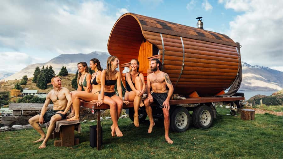 Queenstown: Riverside Sauna and Cold Plunge Experience - Cold plunge options: river swim, ice bath, or cold showers