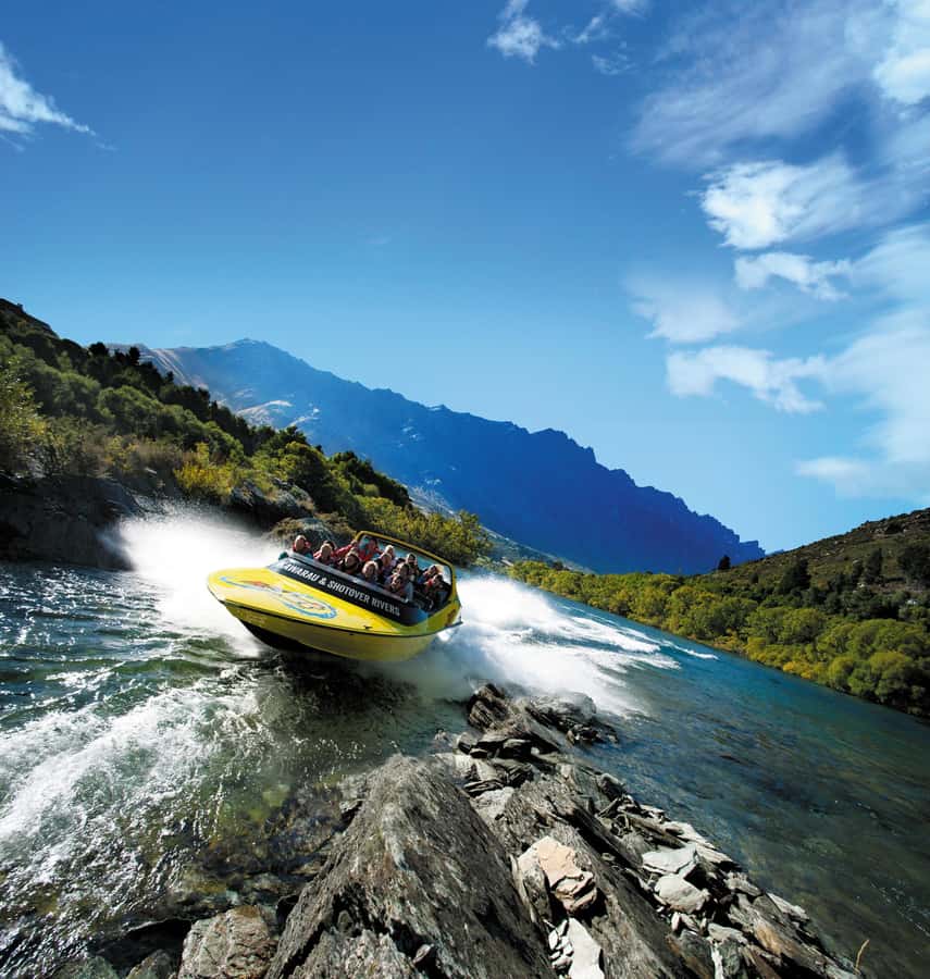Queenstown: Shotover River and Kawarau River Jet Boat Ride - Main Town Pier: where the ride starts and the pressure drops