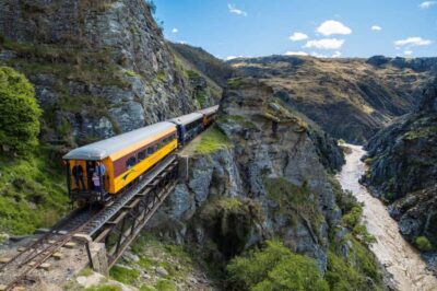 Queenstown to Dunedin Incl Taieri Gorge Train (One-Way)