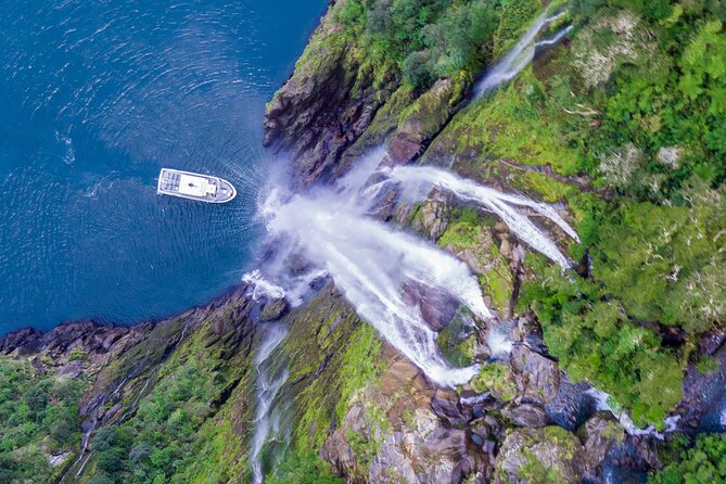 Queenstown to Te Anau via Milford Sound inc Cruise & Lunch - The Milford Sound cruise: boutique boat, close wildlife, big rock faces