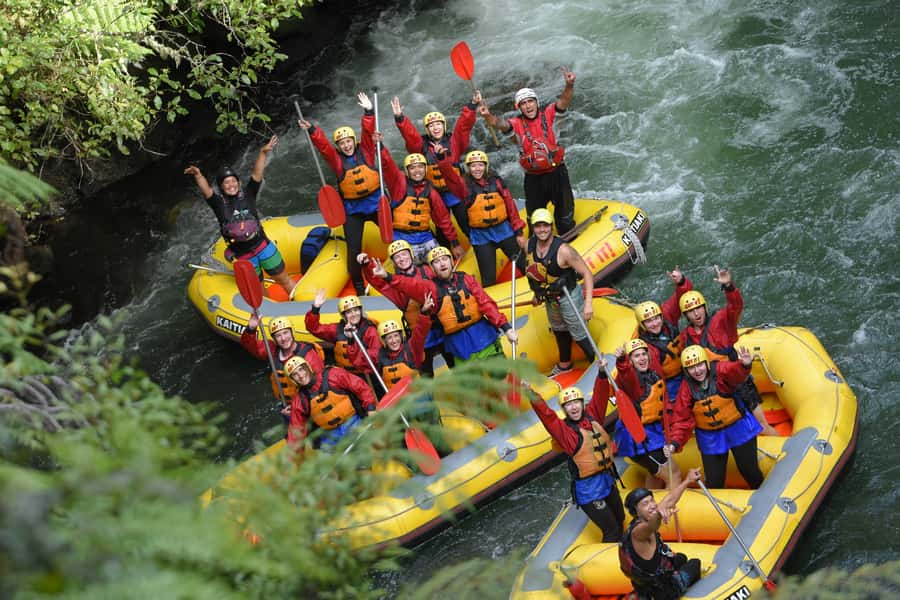 Rafting Rotorua: Kaituna River White Water Experience - The 7-meter moment: rafting Tutea Falls