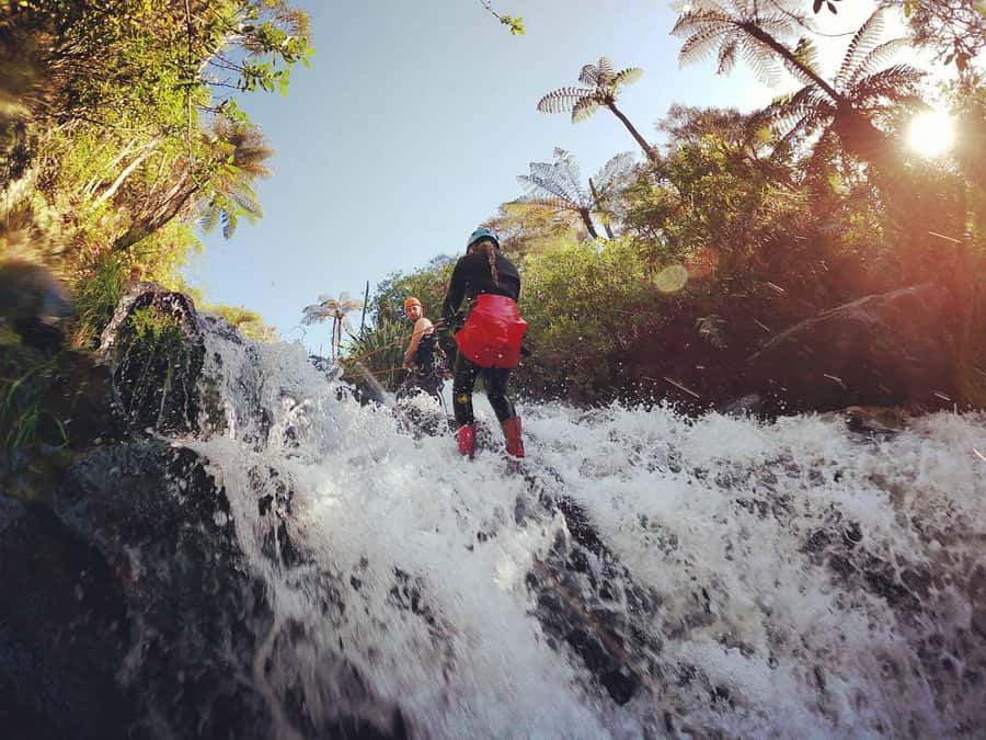 Raglan: Karioi Canyoning - Safety Briefings, Rope Work, and Staying Comfortable in Moving Water