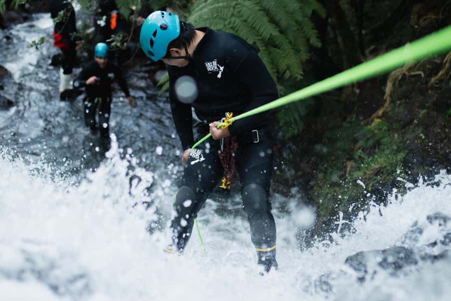 Raglan: Sunset Canyoning Tour and Glowworm Experience - From Raglan Rock To the Canyon at Dusk