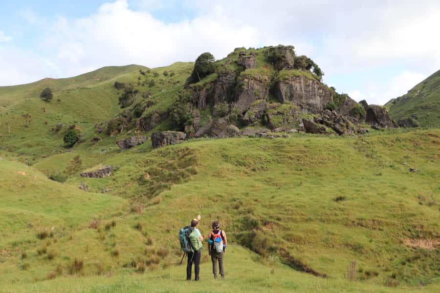Real Rock, Climbing Experience! - How the top rope lesson actually plays out on the cliff