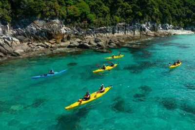 Remote Marine Reserve – Guided Kayaking – New Zealand