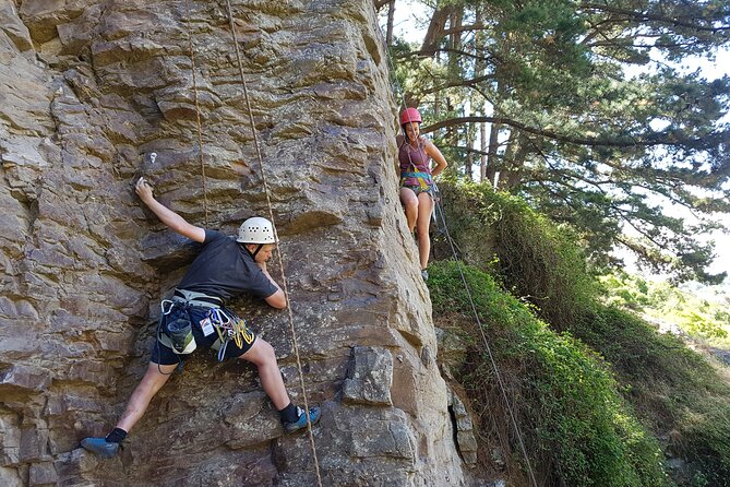 Rock Climbing Christchurch 1/2-day or full-day (Small Group Tour) - Port Hills climbing areas you can feel in your legs