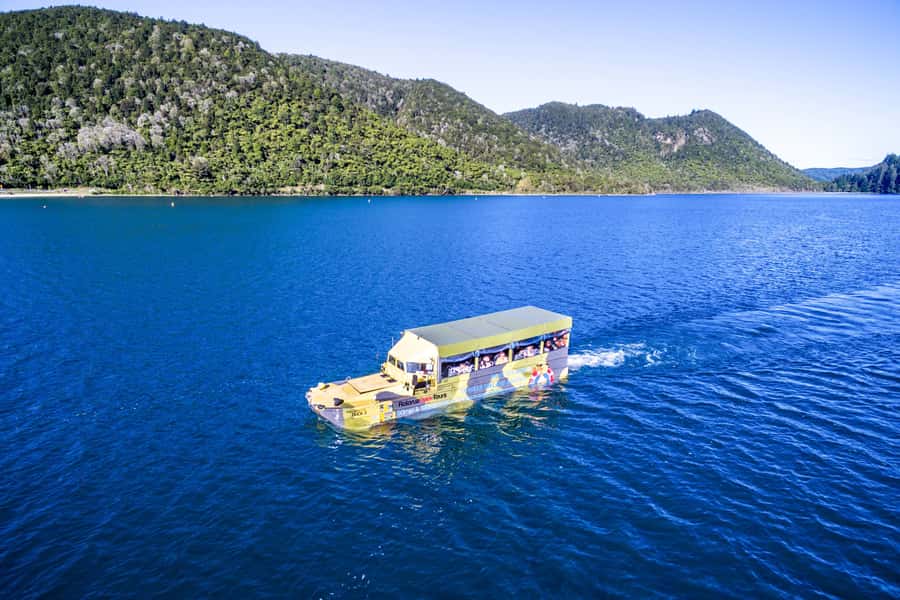 Rotorua City and Lakes Duck Tour - Rolling Past City Sights on Land: What You Learn Before the Splash